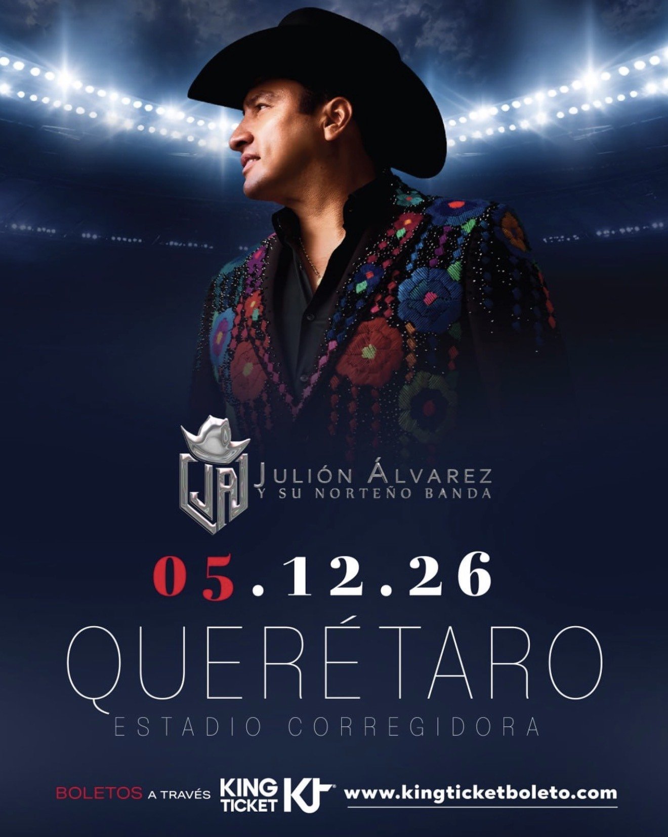 Julión Álvarez Querétaro Estadio Corregidora